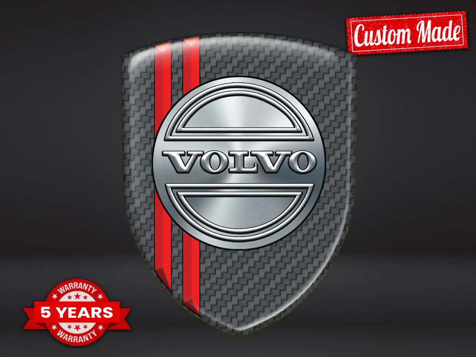 Volvo Vinilos Traseros Autos Deporte Lujo Estilo Moderno